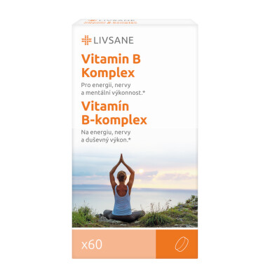 LIVSANE Vitamín B Komplex tablety 60ks