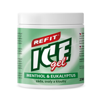 Refit Ice masážní gel s eukalyp.+menthol.230ml