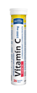 Vitamín C 1000mg FORTE 20ks šumivých tablet