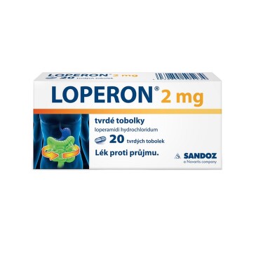 LOPERON CPS perorální tvrdé tobolky 20X2MG
