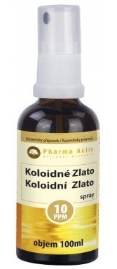 Koloidní zlato 10ppm 100ml spray