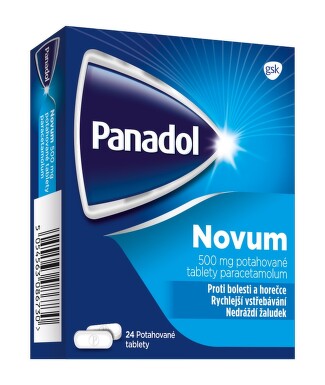 PANADOL NOVUM 500MG potahované tablety 24 III