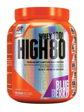 EXTRIFIT High Whey 80 1000g Blueberry