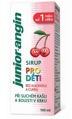 Junior-angin sirup pro děti 100ml