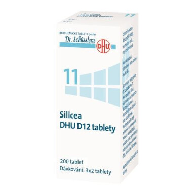 SILICEA DHU D5-D30 neobalené tablety 200