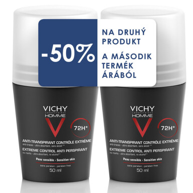VICHY HOMME Deo Roll-on DUO 2x50ml