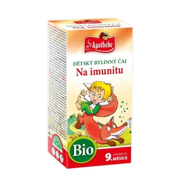 Apotheke Dětský čaj BIO na imunitu 20x1.5g n.s.