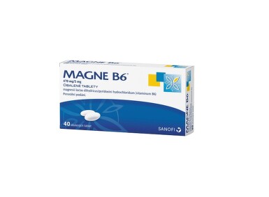 MAGNE B6 470MG/5MG obalené tablety 40