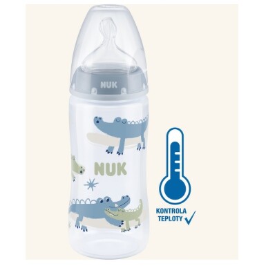 NUK First Choice Láhev s kontrolou teploty 300ml 6-18m.