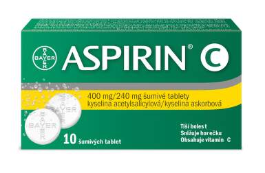 ASPIRIN C 400MG/240MG šumivá tableta 10