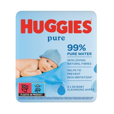 HUGGIES Pure Triplo 3x56ks