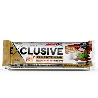 Amix Exclusive Protein Bar 85 g mocca choco coffee