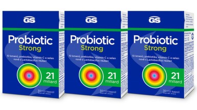 GS Probiotic Strong cps.30+10 - balení 3 ks