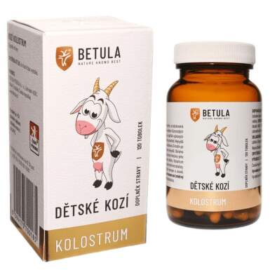 BETULA Dětské kozí kolostrum tob.120