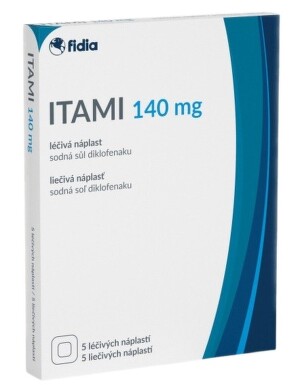 ITAMI 140MG léčivé náplasti 5