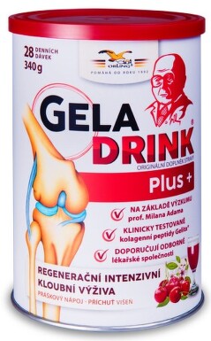 Geladrink Plus višeň 340g