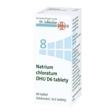 NATRIUM CHLORATUM DHU D5-D30 neobalené tablety 80