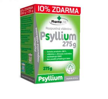Psyllium vláknina 250g+10% ZDARMA - krabička