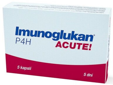 Imunoglukan P4H ACUTE! 5 kapslí