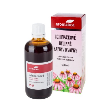 AROMATICA Echinaceové bylinné kapky od 3 let 100ml