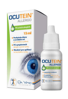 Ocutein ALLERGO oční kapky 15ml DaVinciAcademia