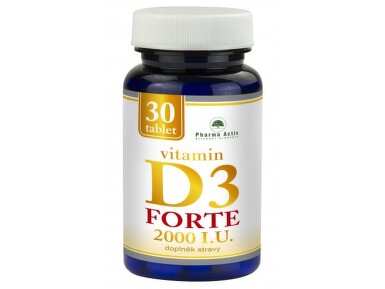 Vitamín D3 FORTE 2000 I.U. tbl.30