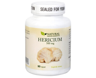 Natural Medicaments Hericium 500mg cps.90