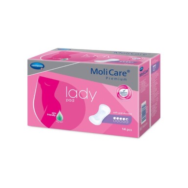 VLOŽKY ABSORPČNÍ MOLICARE LADY 4,5 KAPKY 951ML,14KS