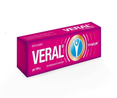 VERAL 10MG/G gely 100G II