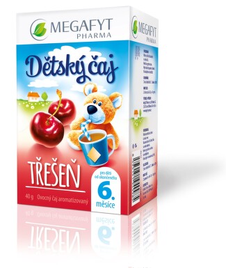 Megafyt Dětský čaj třešeň 20x2g