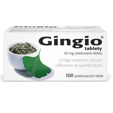 GINGIO TABLETY perorální potahované tablety 100X40MG