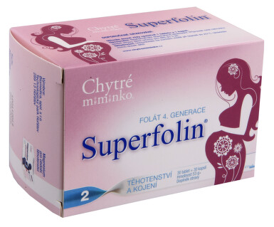 Chytré miminko superfolin 2 MAMA tbl.30+cps.30