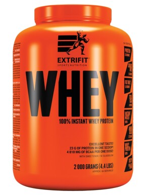 EXTRIFIT 100% Instant Whey Protein 80 2000g Vanila