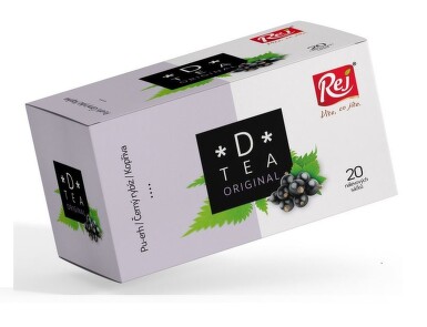 D-Tea Original Pu-erh/Černý rybíz/Kopřiva 20x1.5g