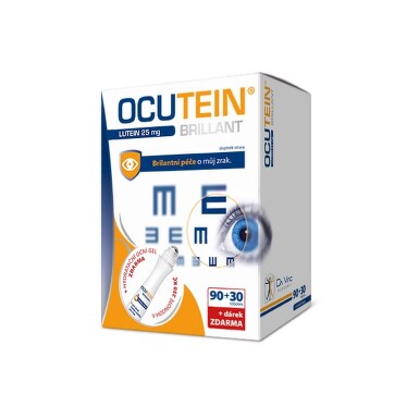 Ocutein Brillant Lutein 25mgDaVinci90+30tob.+dárek