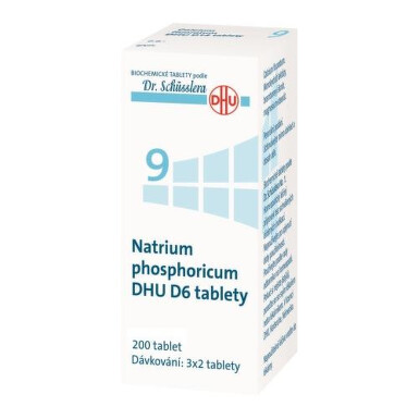 NATRIUM PHOSPHORICUM DHU D5-D30 neobalené tablety 200