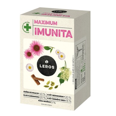 LEROS ImunitaMAX Echinacea&Sedmikráska n.s.20x1.2g