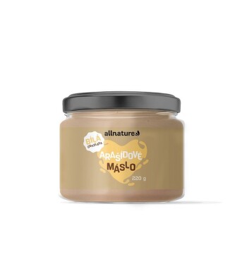 Allnature Arašídové máslo s bílou čokoládou 220 g