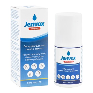 Jenvox proti pocení a zápachu roll-on 50ml