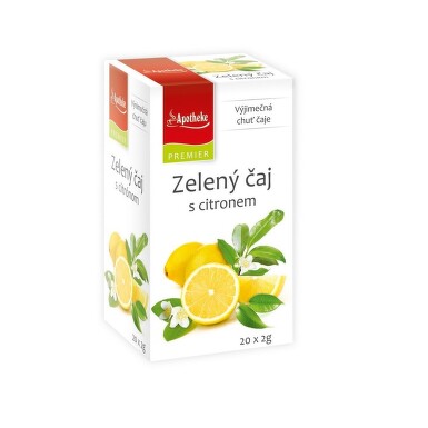 Apotheke Zelený čaj s citronem 20x2g n.s.