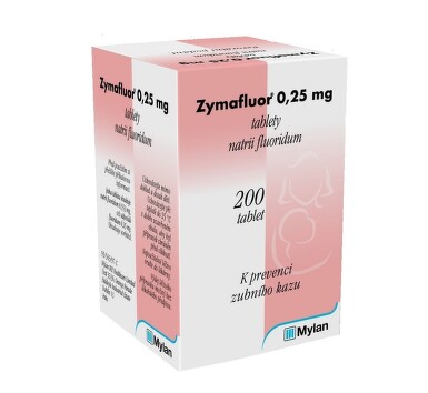 ZYMAFLUOR 0,025 mg tablety 200