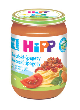 HiPP BABY BIO Zelenina s těst.a šunkou.190g