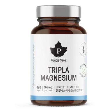 Puhdistamo Tripla Magnesium cps.120