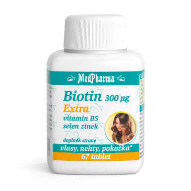 MedPharma Biotin 300mcg Extra tbl.67