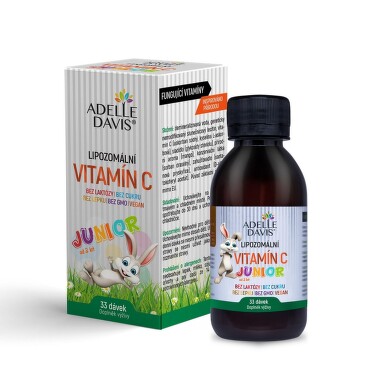 Adelle Davis Lipozomální vitamín C JUNIOR 3+ 100ml