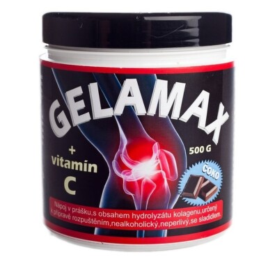 GELAMAX + vitamín C příchuť čoko 500g