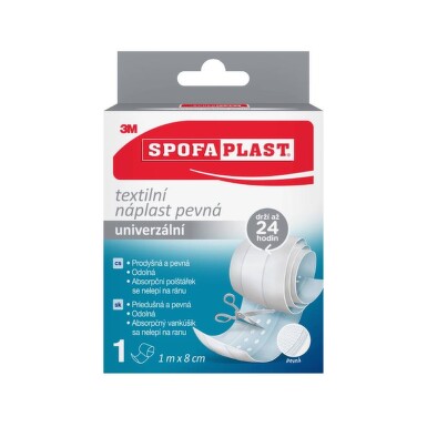 3M Spofaplast 264 Pevná textilní náplast 1mx8cm