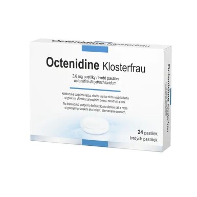 OCTENIDINE KLOSTERFRAU 2,6MG pastilka 24