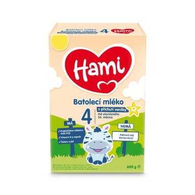 Hami 4 s příchutí vanilky 600g