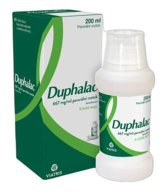 DUPHALAC 667MG/ML perorální roztok 1X200ML